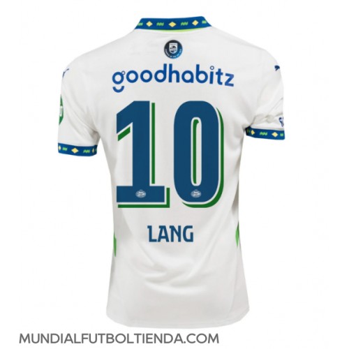 Camiseta PSV Eindhoven Noa Lang #10 Tercera Equipación Replica 2024-25 mangas cortas